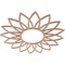 Ekena Millwork Daisy Wood Fretwork Pierced Ceiling Medallion, Cherry, 28"OD x 9 3/4"ID x 1/4"T CMWP28X28X0250DACH - alternate 5